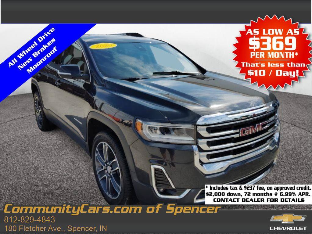 Used 2020 GMC Acadia SLT w/ Premium Package AWD/4WD image 1
