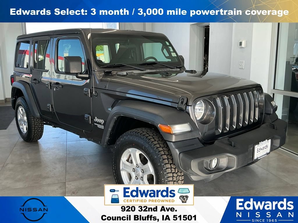 Used 2018 Jeep Wrangler Unlimited Sport S AWD/4WD image 2