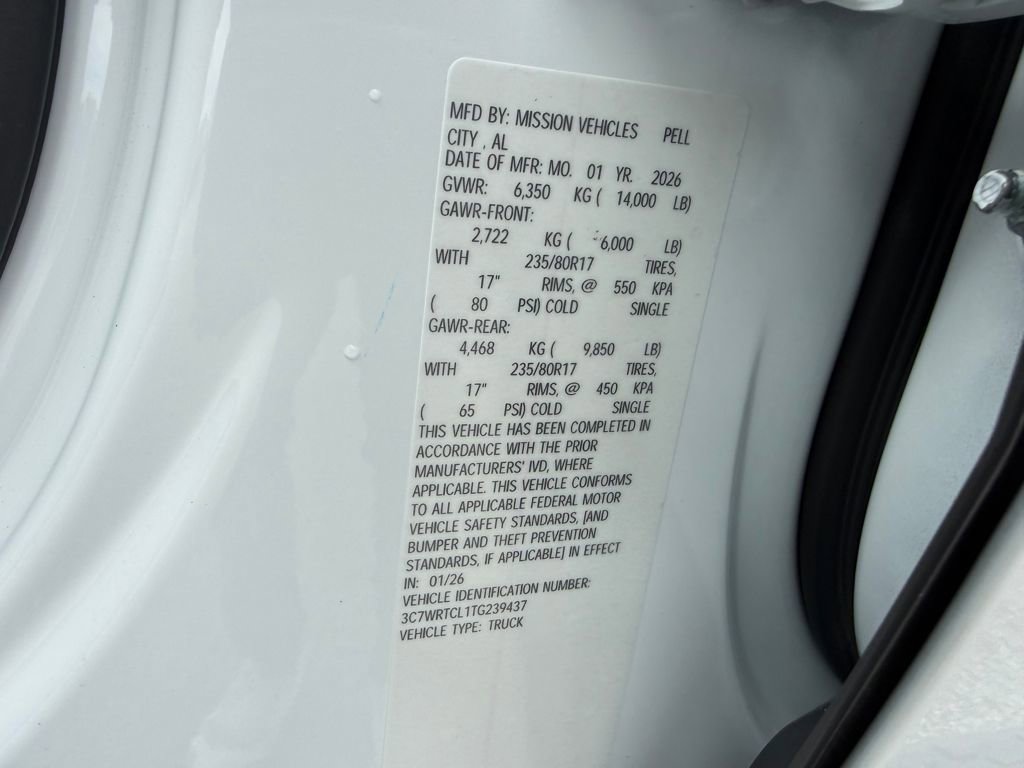 New 2026 RAM 3500 Tradesman w/ Chrome Appearance Group A image 30