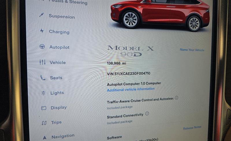 Used 2016 Tesla Model X 90D AWD/4WD image 5