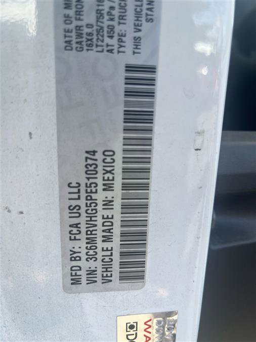 Used 2023 RAM ProMaster 3500 image 7