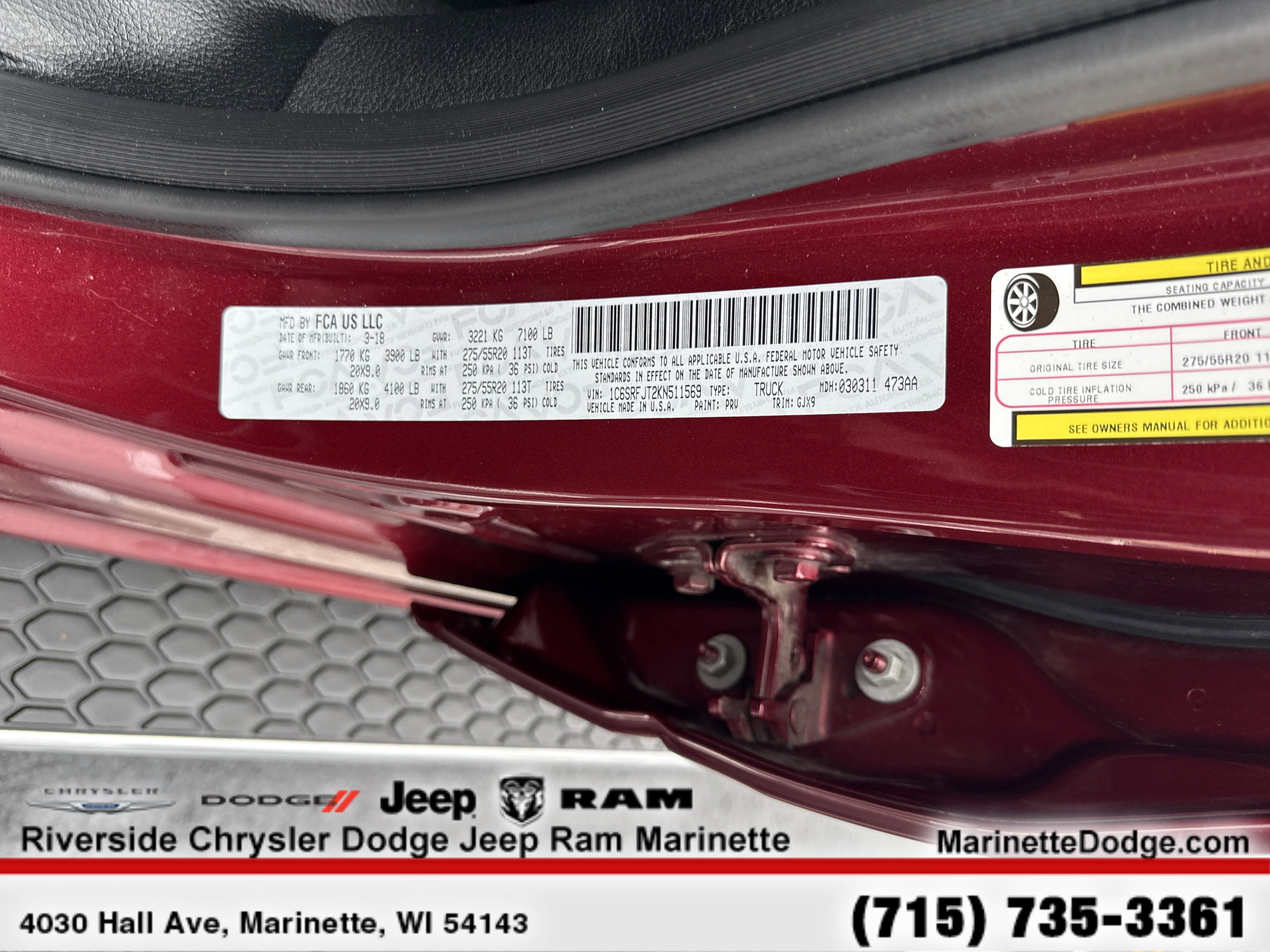 Used 2019 RAM 1500 Laramie image 14