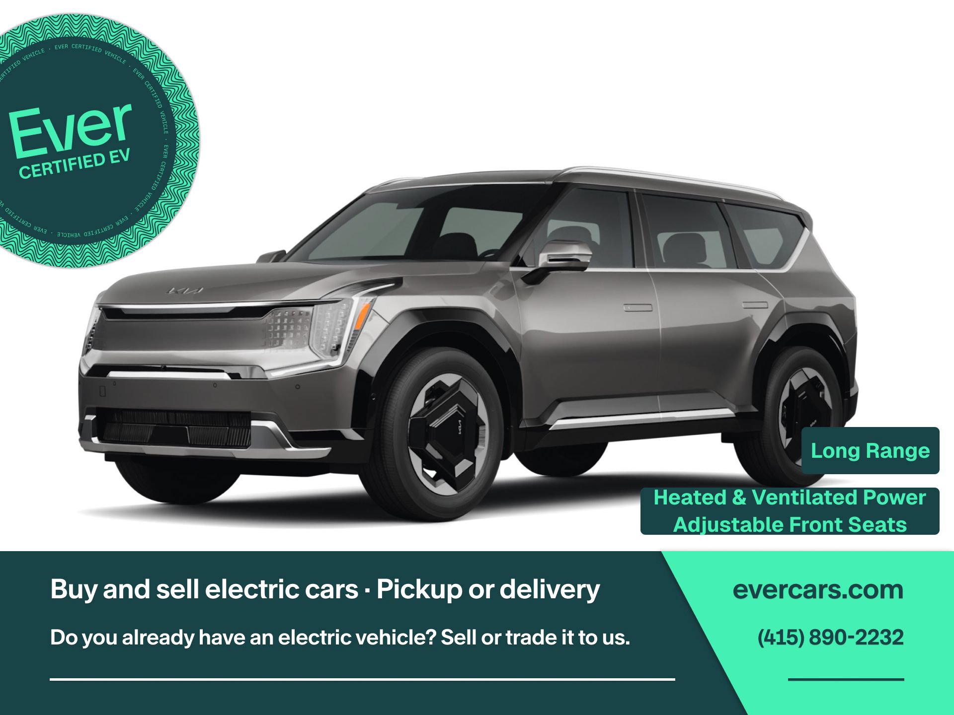 Used 2024 Kia EV9 Light Long Range RWD image 1