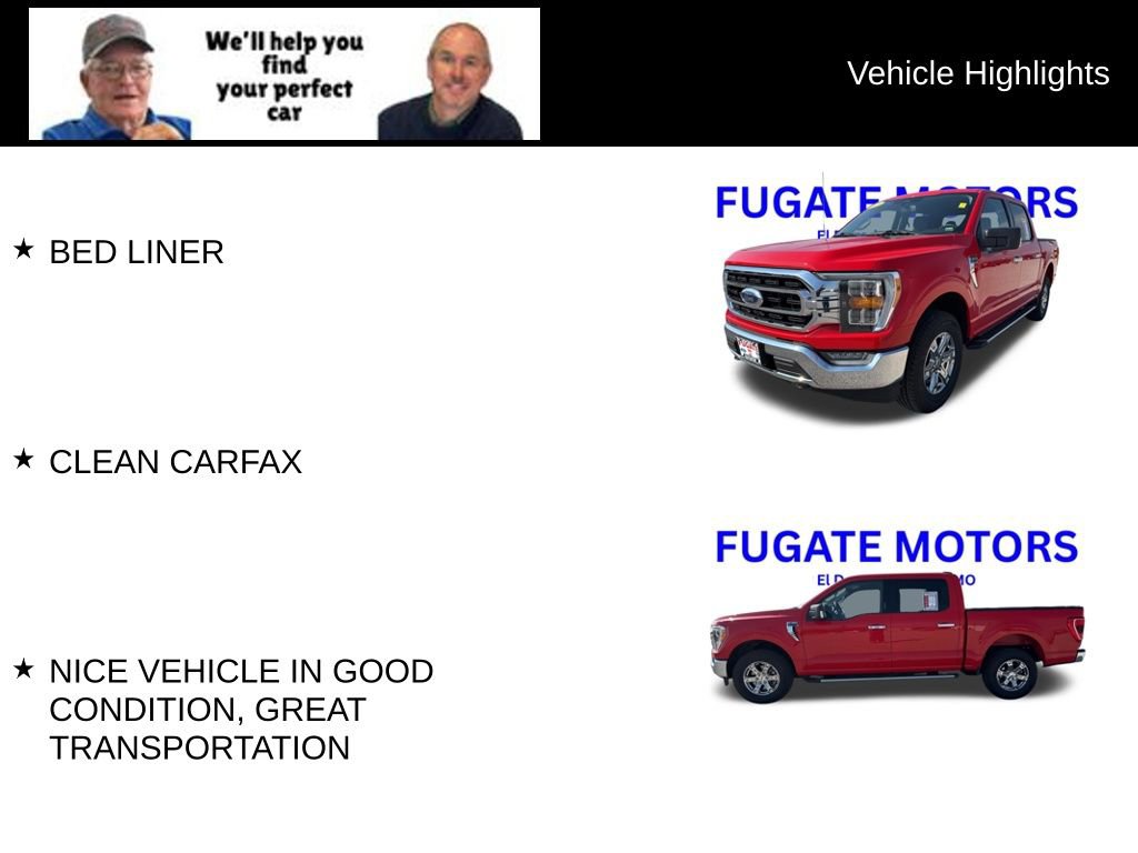 Used 2023 Ford F150 XLT w/ Equipment Group 302A High AWD/4WD image 9