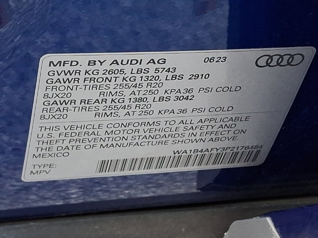 Certified 2023 Audi SQ5 Premium Plus w/ Premium Plus Package AWD/4WD image 27