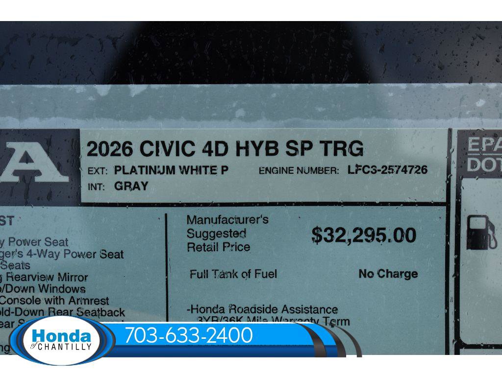 New 2026 Honda Civic Sport Touring image 34