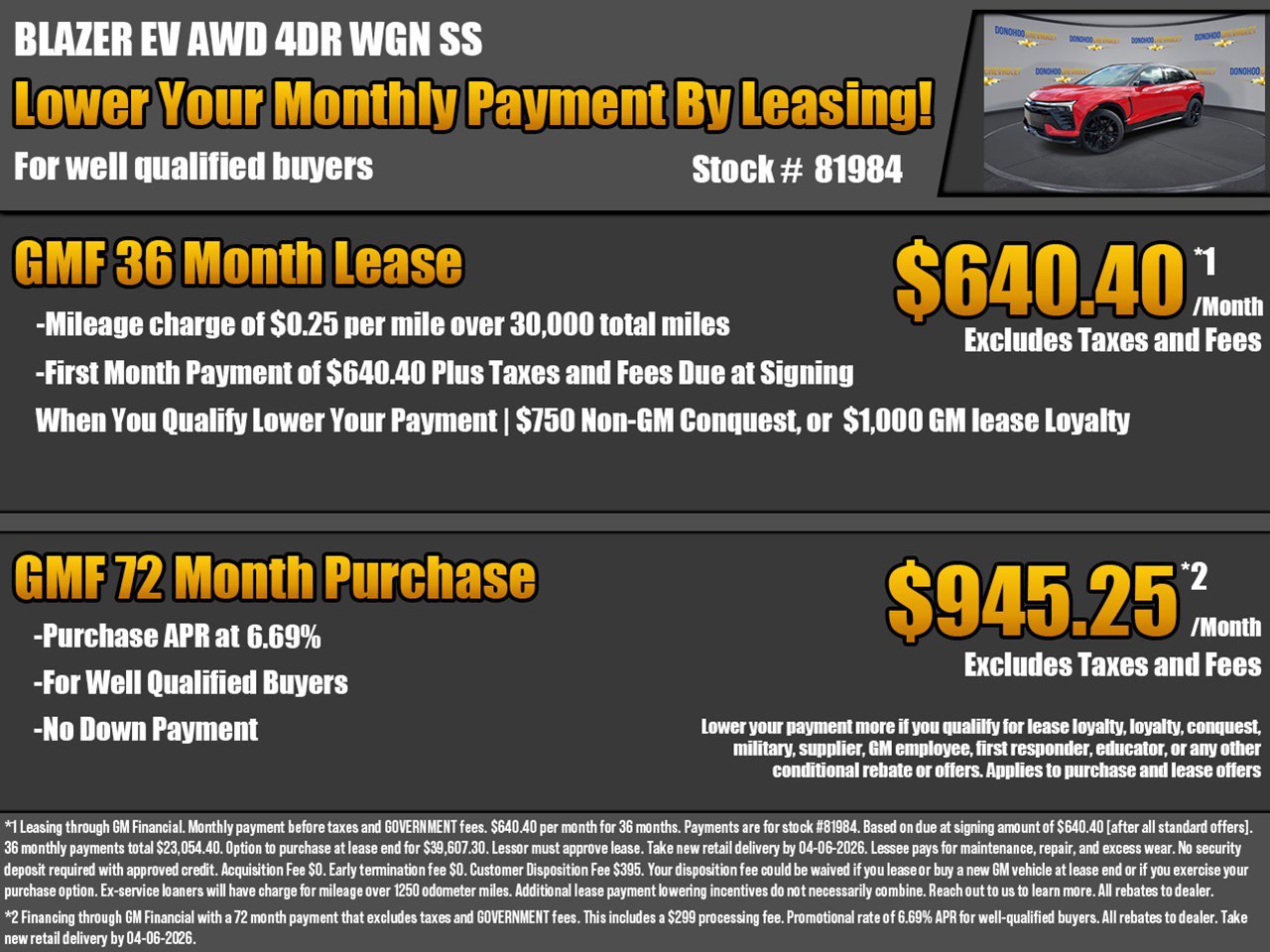 New 2026 Chevrolet Blazer EV SS image 2