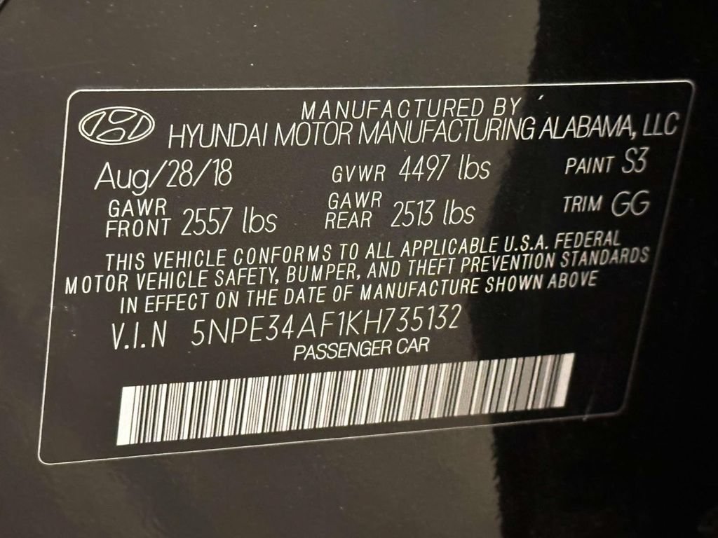 Used 2019 Hyundai Sonata Limited FWD image 38