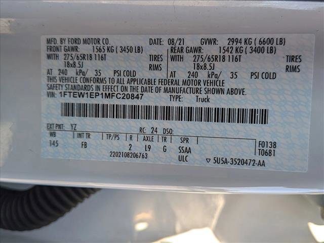 Used 2021 Ford F150 XLT w/ Equipment Group 302A High image 23