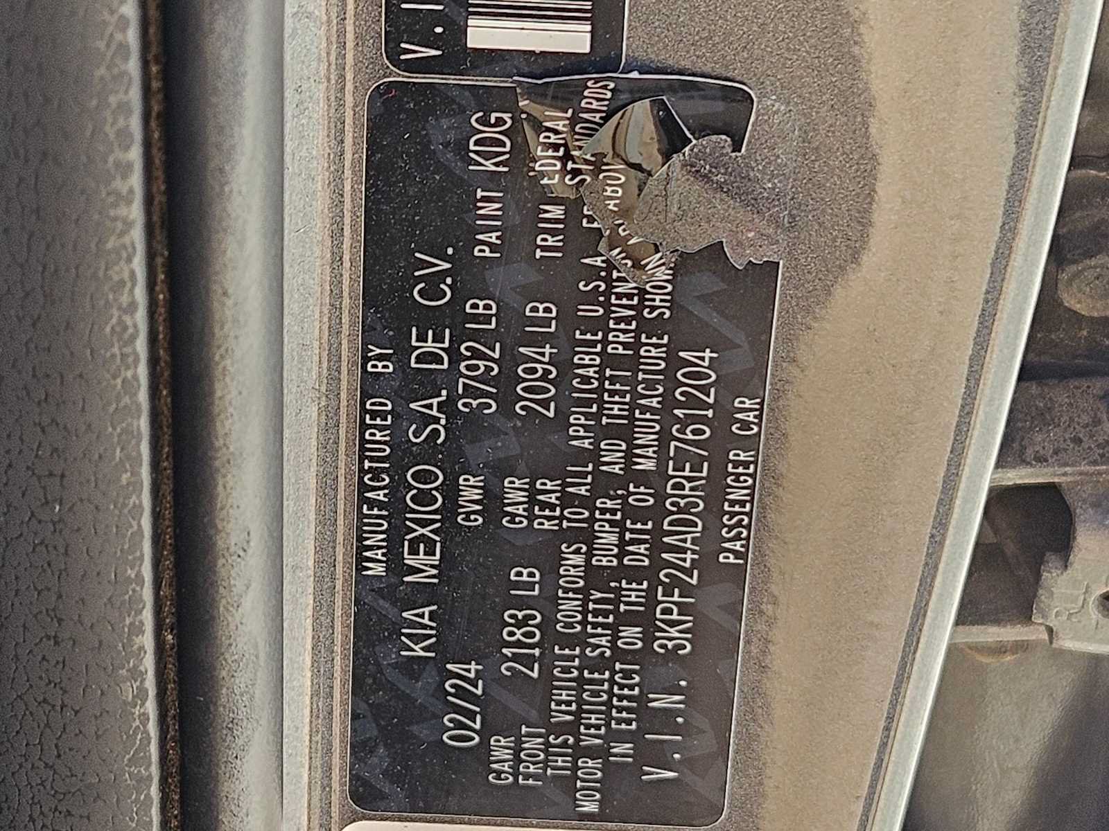 Certified 2024 Kia Forte LXS FWD image 29