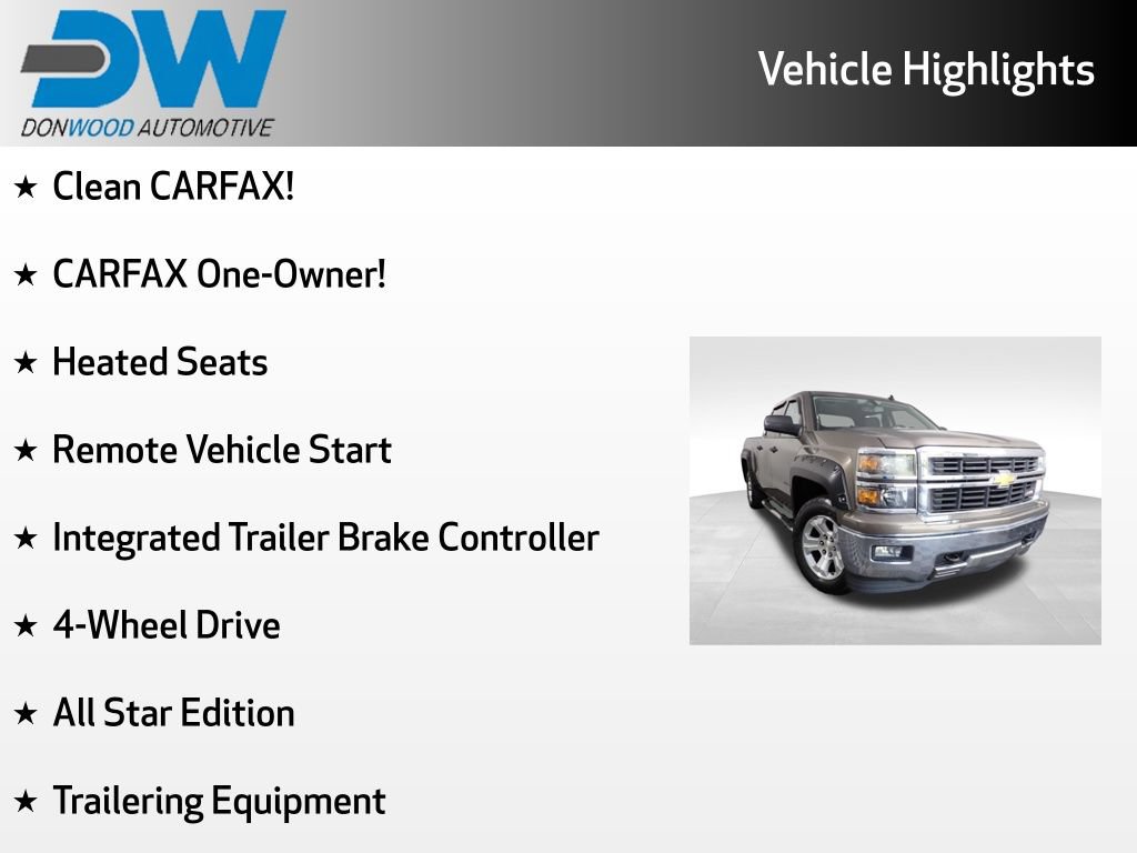 Used 2014 Chevrolet Silverado 1500 LT w/ All Star Edition AWD/4WD image 6