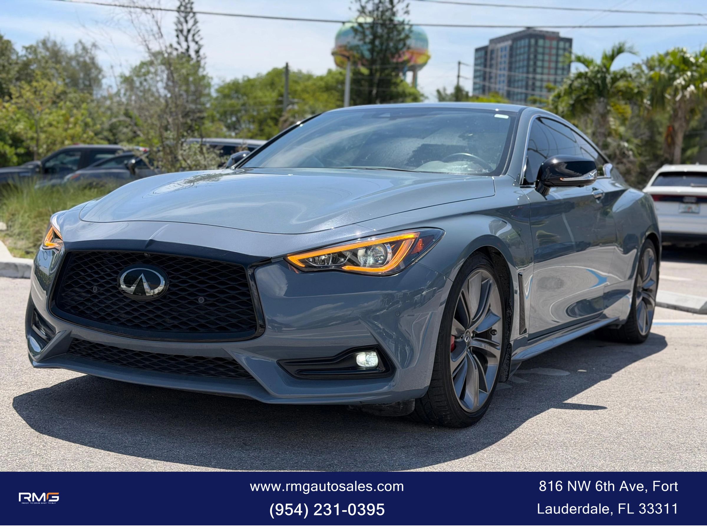 Used 2021 INFINITI Q60 Red Sport 400 w/ Cargo Package
