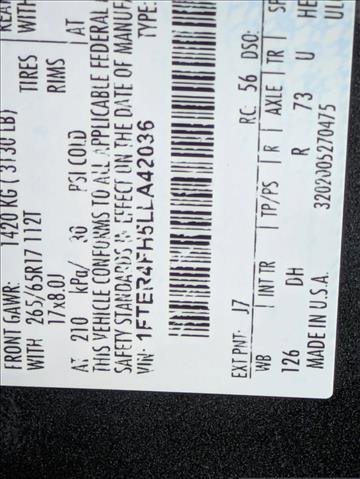 Used 2020 Ford Ranger Lariat w/ Equipment Group 501A Mid image 22