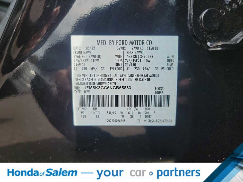 Used 2022 Ford Explorer ST w/ Equipment Group 401A image 21