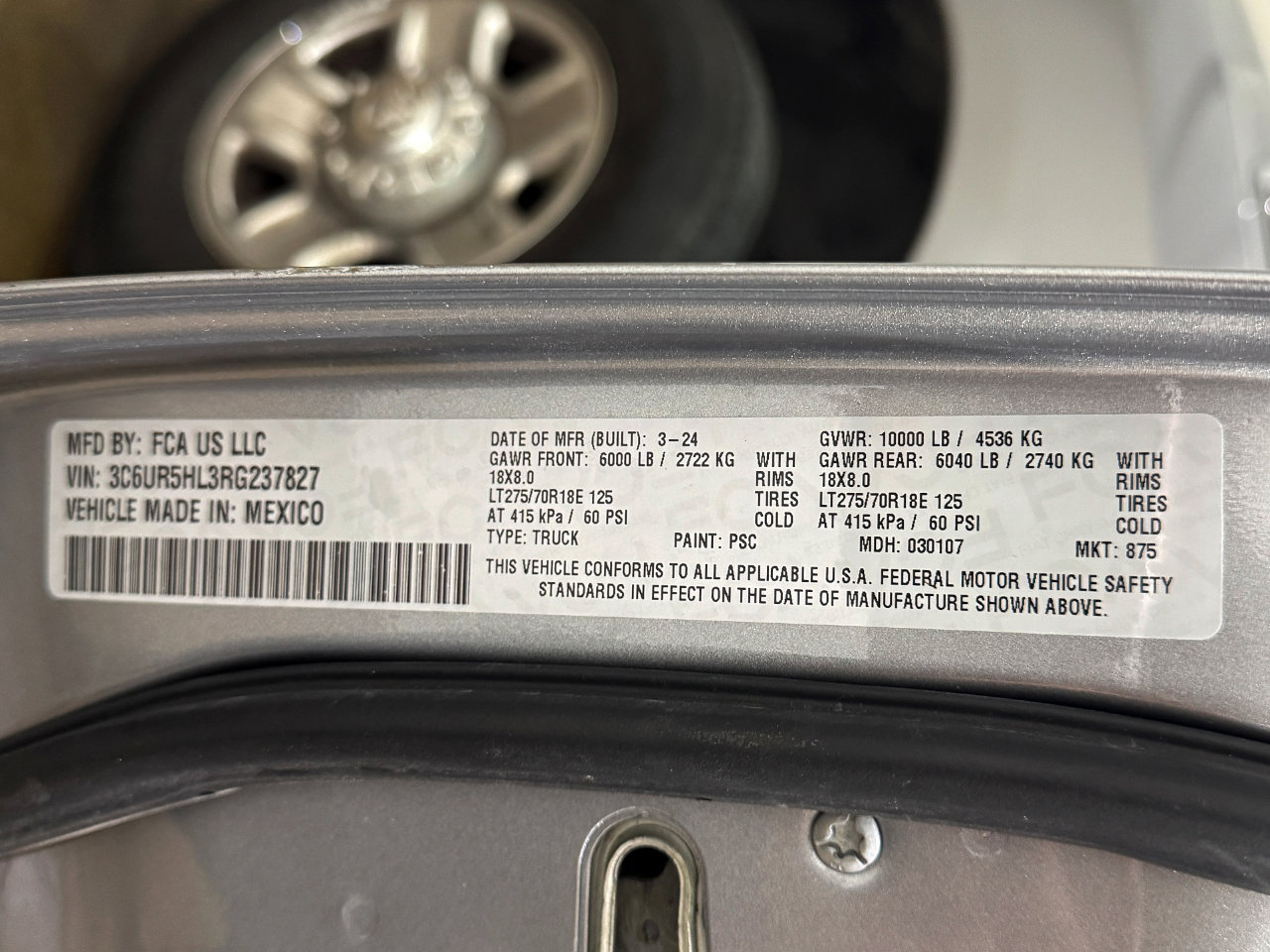 Used 2024 RAM 2500 Tradesman w/ Chrome Appearance Group image 36