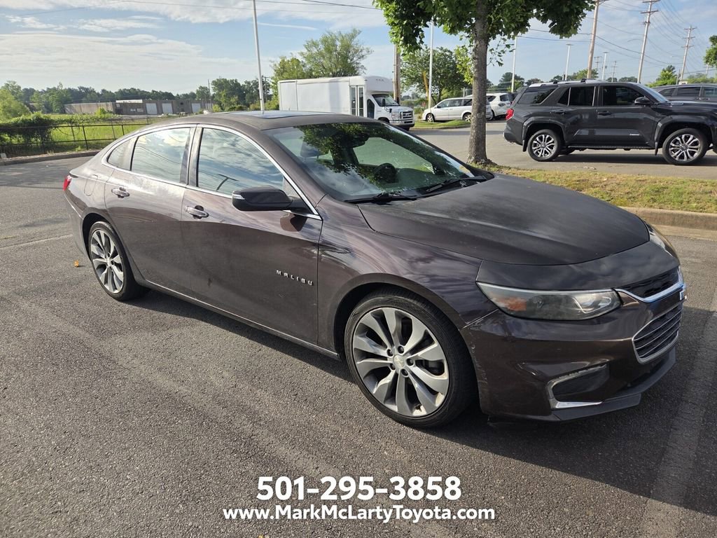 Used 2016 Chevrolet Malibu Premier w/ Driver Confidence Package II FWD image 2