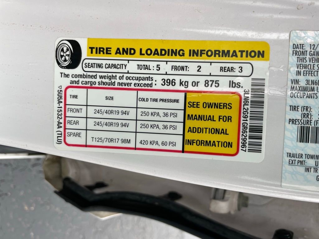 Used 2016 Lincoln MKZ w/ Equipment Group 300A Reserve image 45