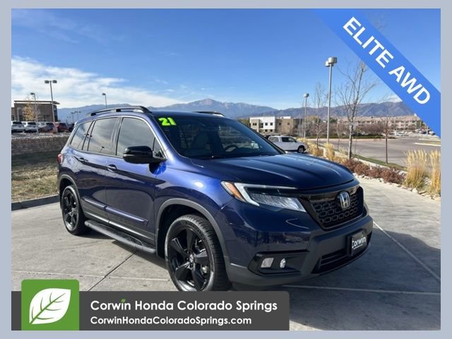 Used 2021 Honda Passport Elite