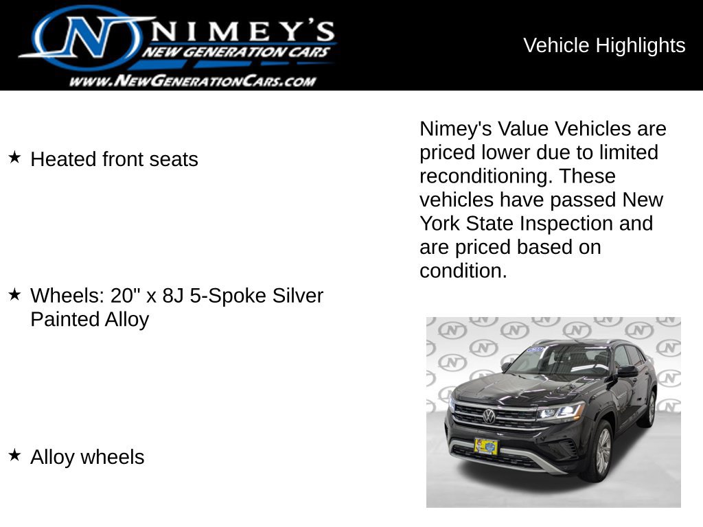 Used 2022 Volkswagen Atlas Cross Sport SE AWD/4WD image 10