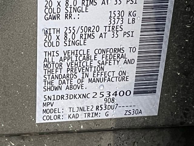 Used 2022 Nissan Pathfinder Platinum w/ Lighting Package (N92) image 34