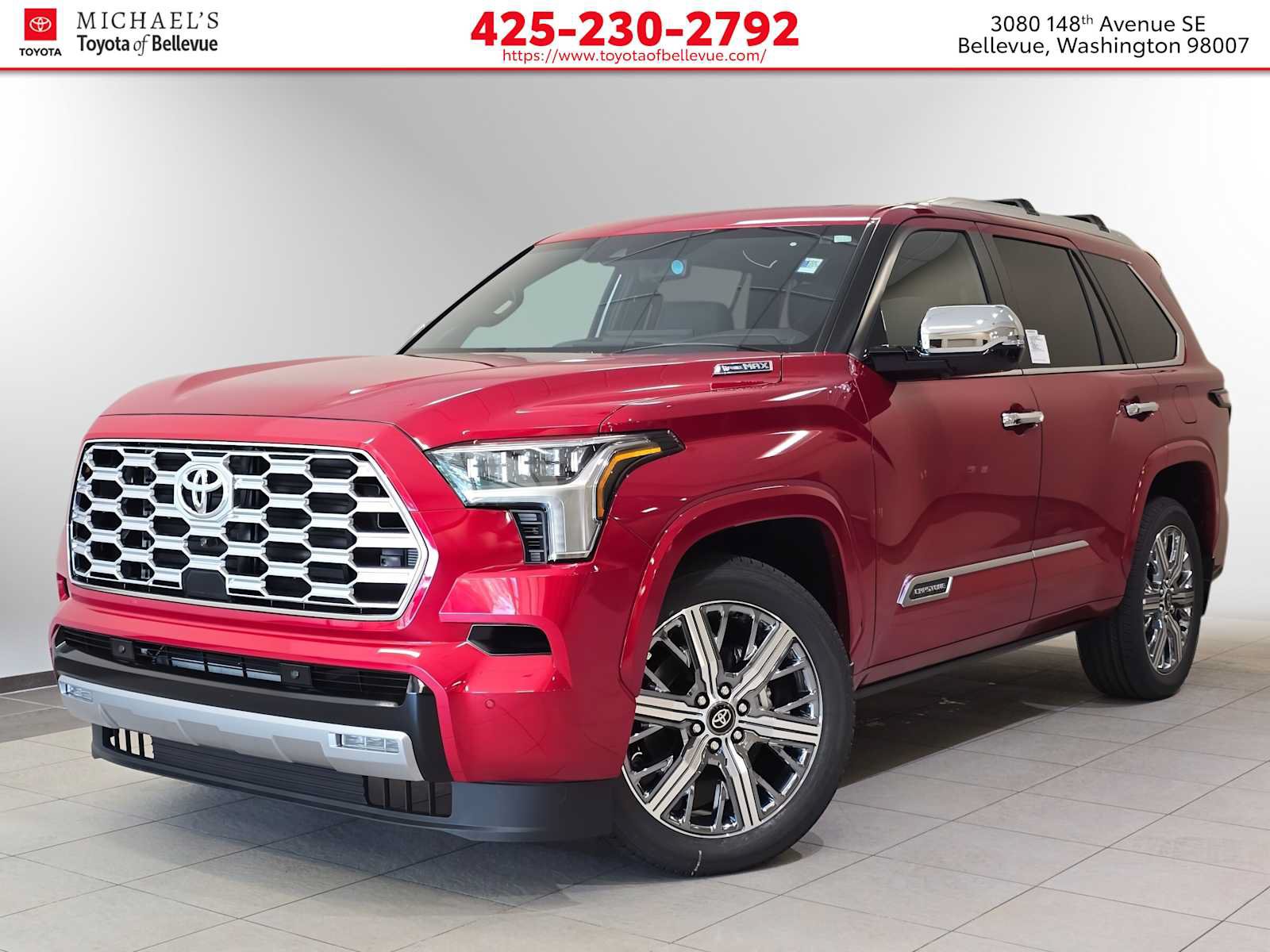 New 2026 Toyota Sequoia Capstone AWD/4WD image 1