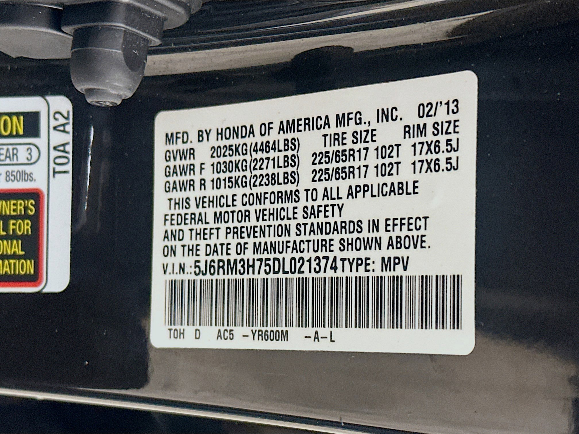 Used 2013 Honda CR-V EX-L image 12