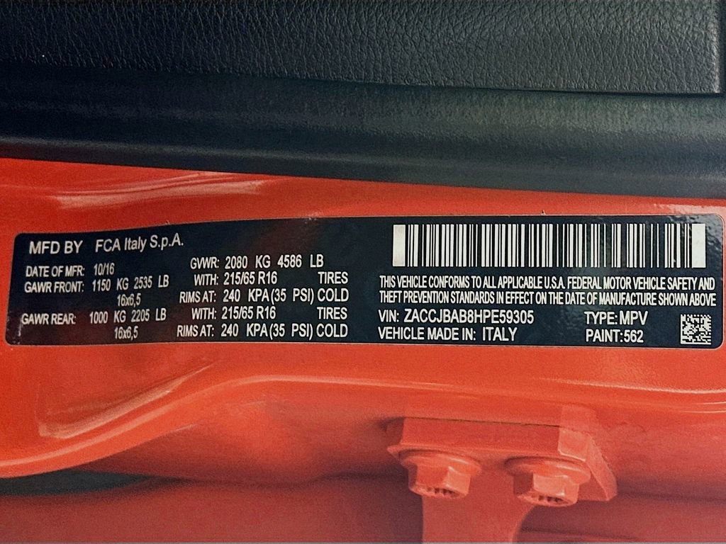 Used 2017 Jeep Renegade Sport w/ Power & Air Group image 34