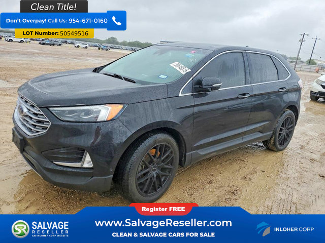 Used 2019 Ford Edge Titanium w/ Equipment Group 301A AWD/4WD image 1