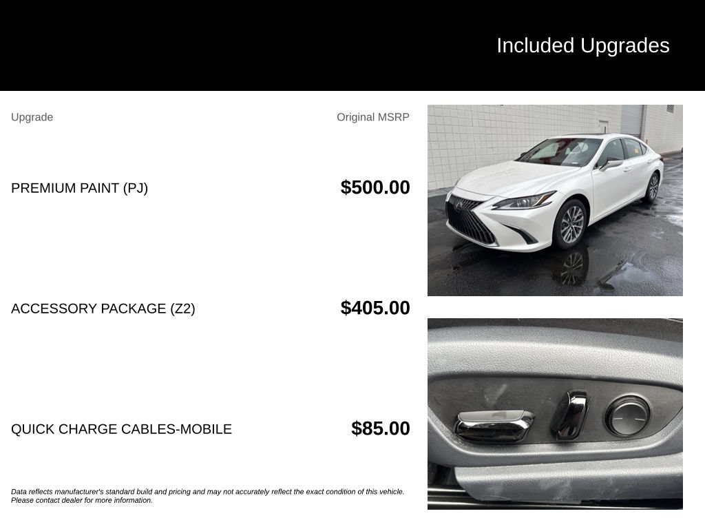 Used 2023 Lexus ES 350 FWD image 7