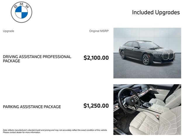 Certified 2023 BMW 760i xDrive AWD/4WD image 3