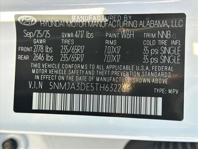 New 2026 Hyundai Tucson SE image 20