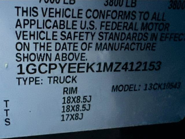 Used 2021 Chevrolet Silverado 1500 RST w/ Bed Protection Package image 19