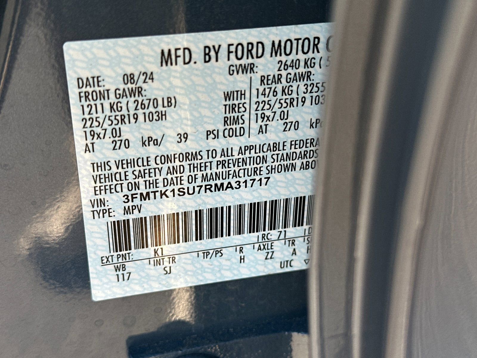 Used 2024 Ford Mustang Mach-E Select w/ Comfort Package Lite image 34