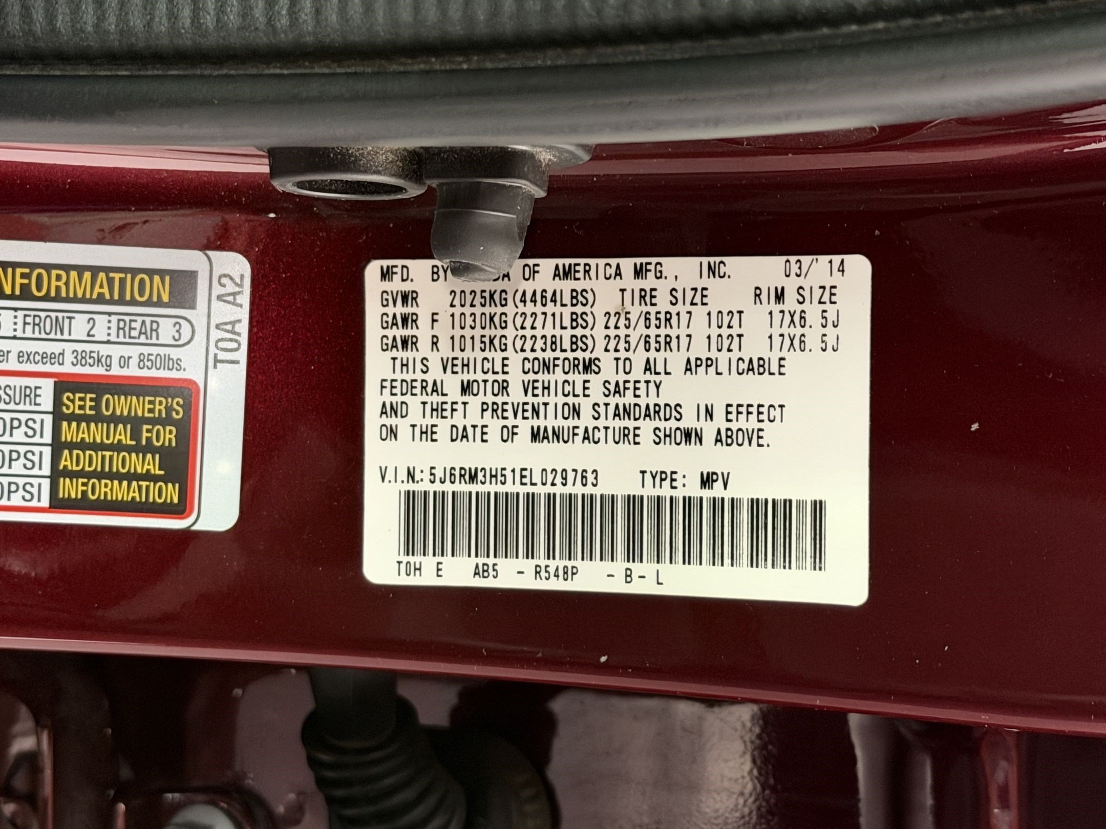 Used 2014 Honda CR-V EX image 23