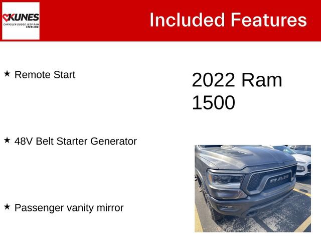 Used 2022 RAM 1500 Rebel w/ Rebel Level 1 Equipment Group AWD/4WD image 5
