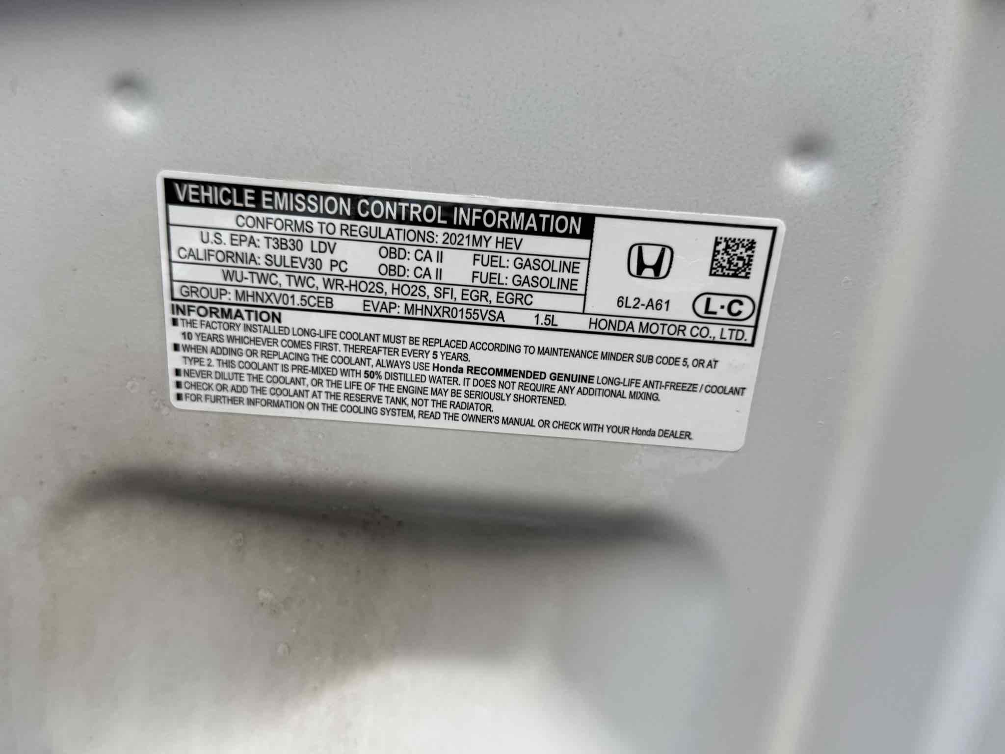 Used 2021 Honda Insight EX image 95