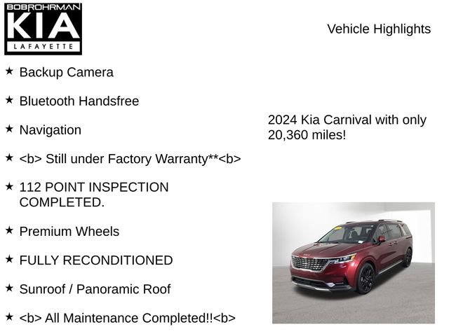 Used 2024 Kia Carnival SX Prestige FWD image 7