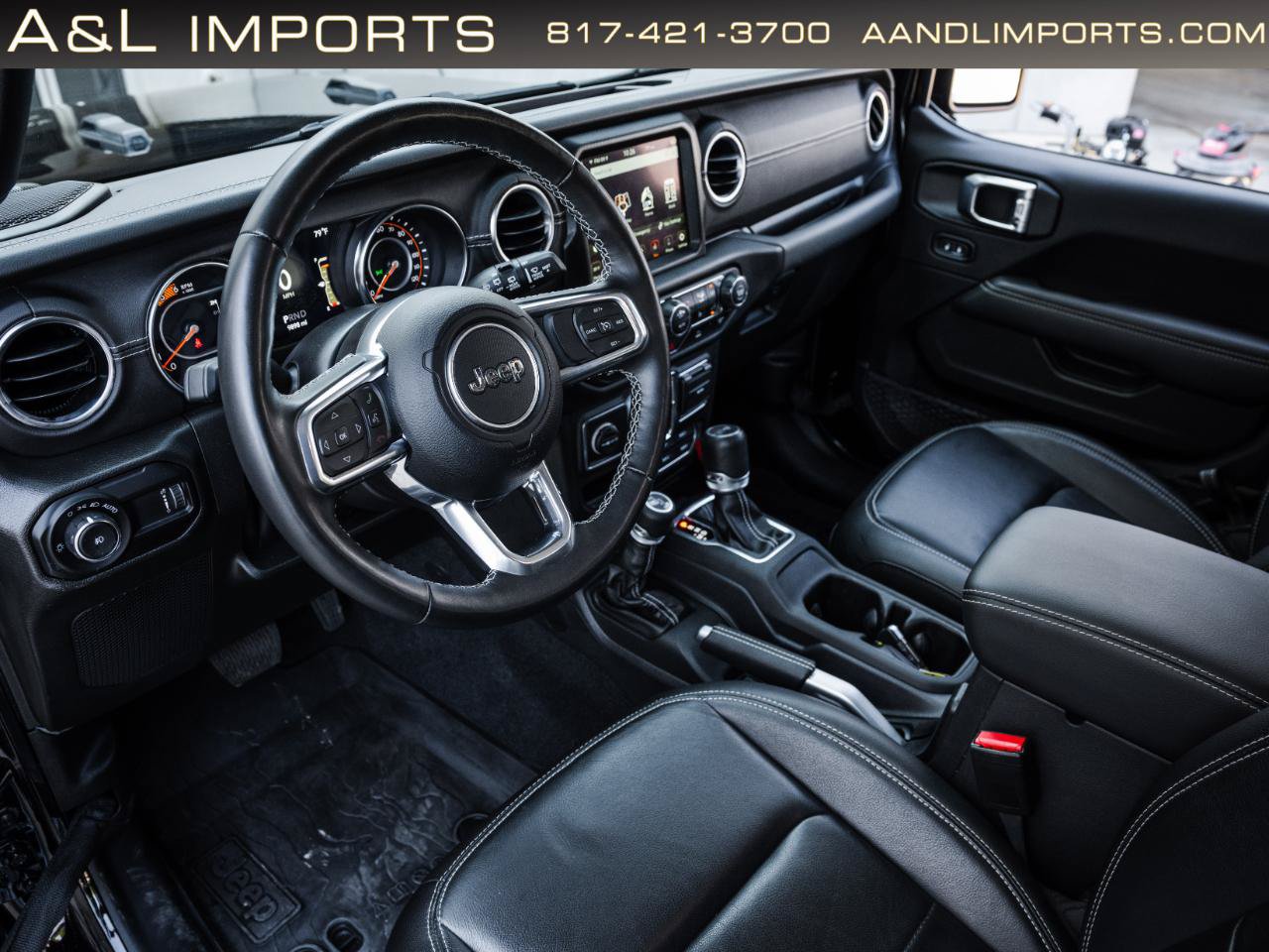 Used 2023 Jeep Wrangler Unlimited Sahara w/ LED Lighting Group AWD/4WD image 2