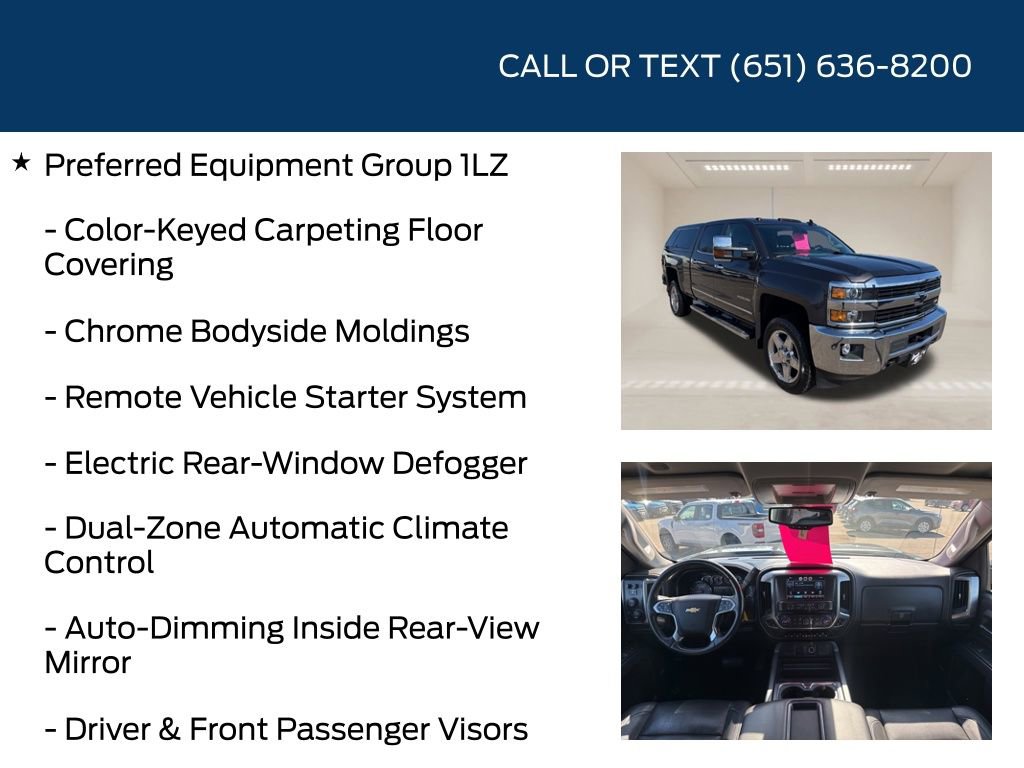 Used 2015 Chevrolet Silverado 2500 LTZ w/ Duramax Plus Package image 10