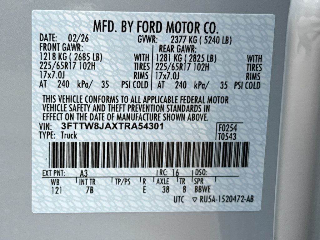 New 2026 Ford Maverick XLT AWD/4WD image 28