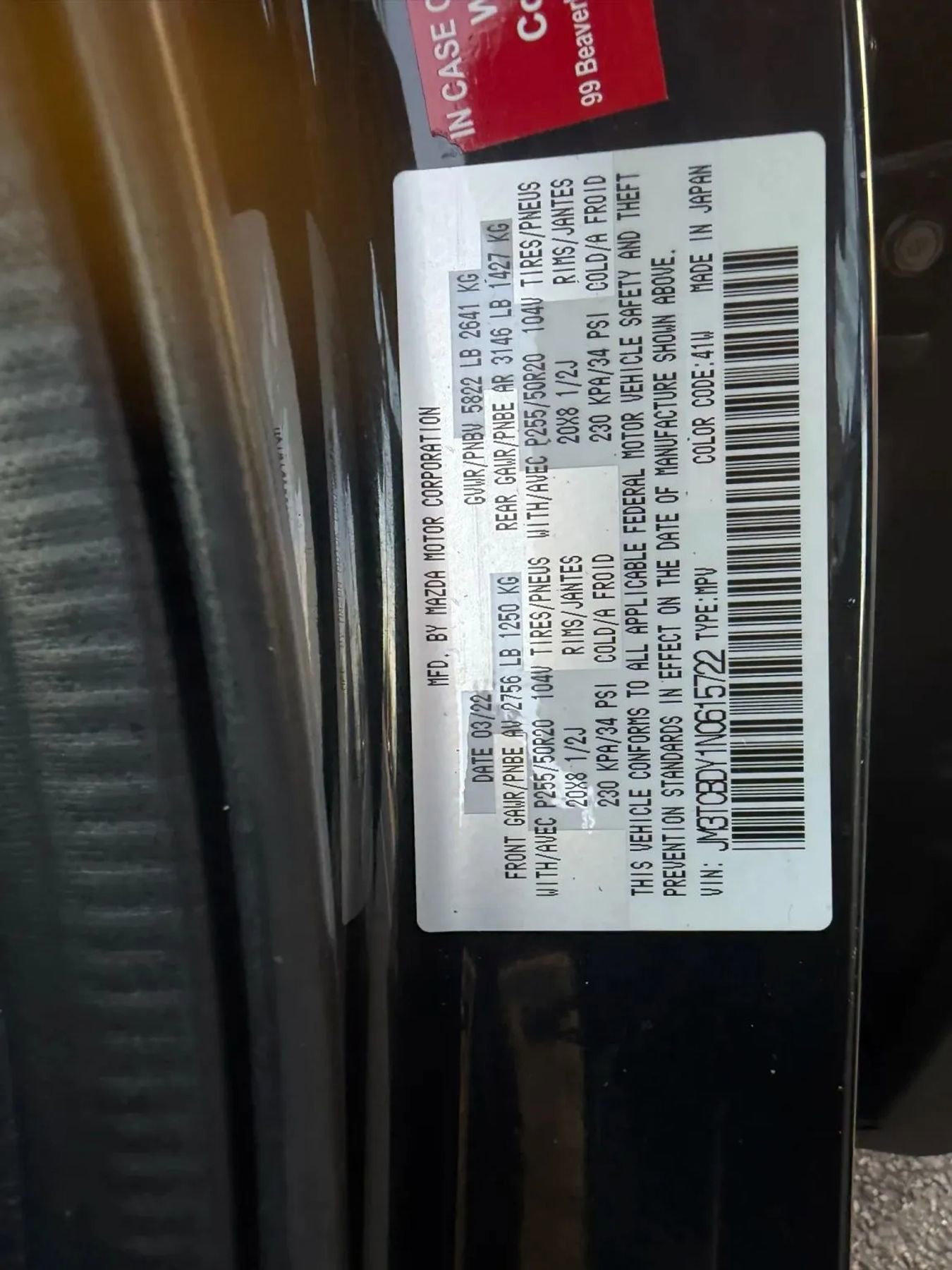 Used 2022 MAZDA CX-9 Grand Touring image 35