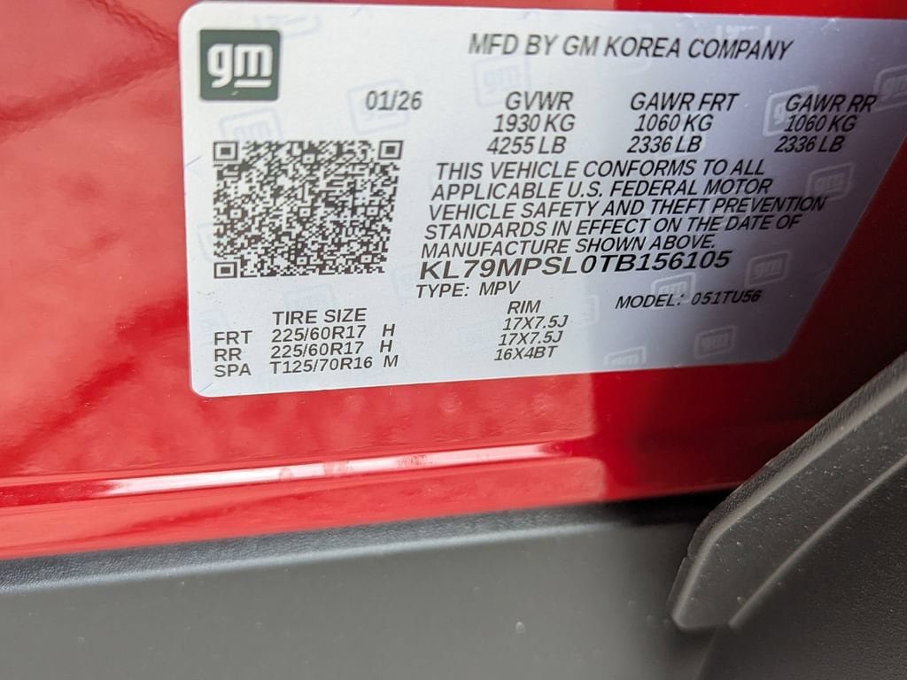 New 2026 Chevrolet TrailBlazer LT w/ LT Cold Weather Package FWD image 30