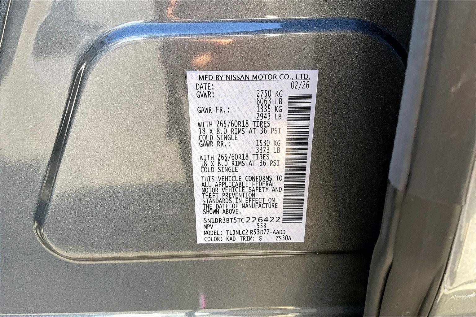 New 2026 Nissan Pathfinder Rock Creek image 14