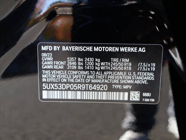 Used 2024 BMW X3 xDrive30i w/ Convenience Package AWD/4WD image 30