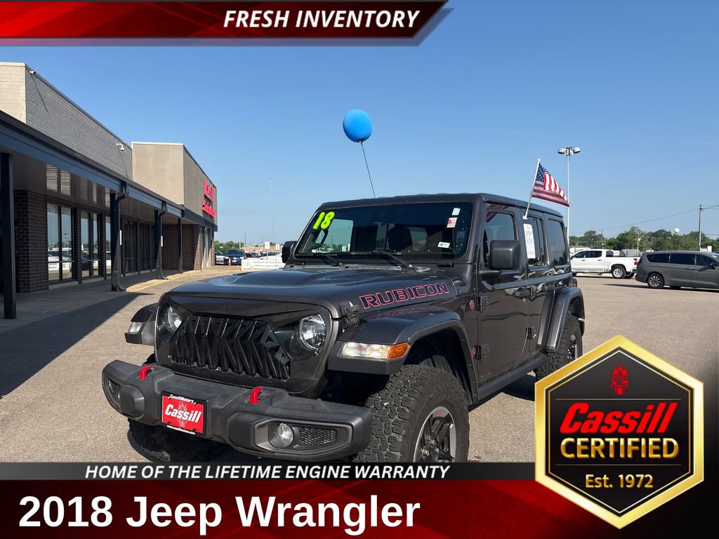Used 2018 Jeep Wrangler Unlimited Rubicon