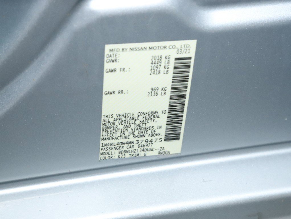 Used 2021 Nissan Altima 2.5 SV w/ SV Premium Package image 20