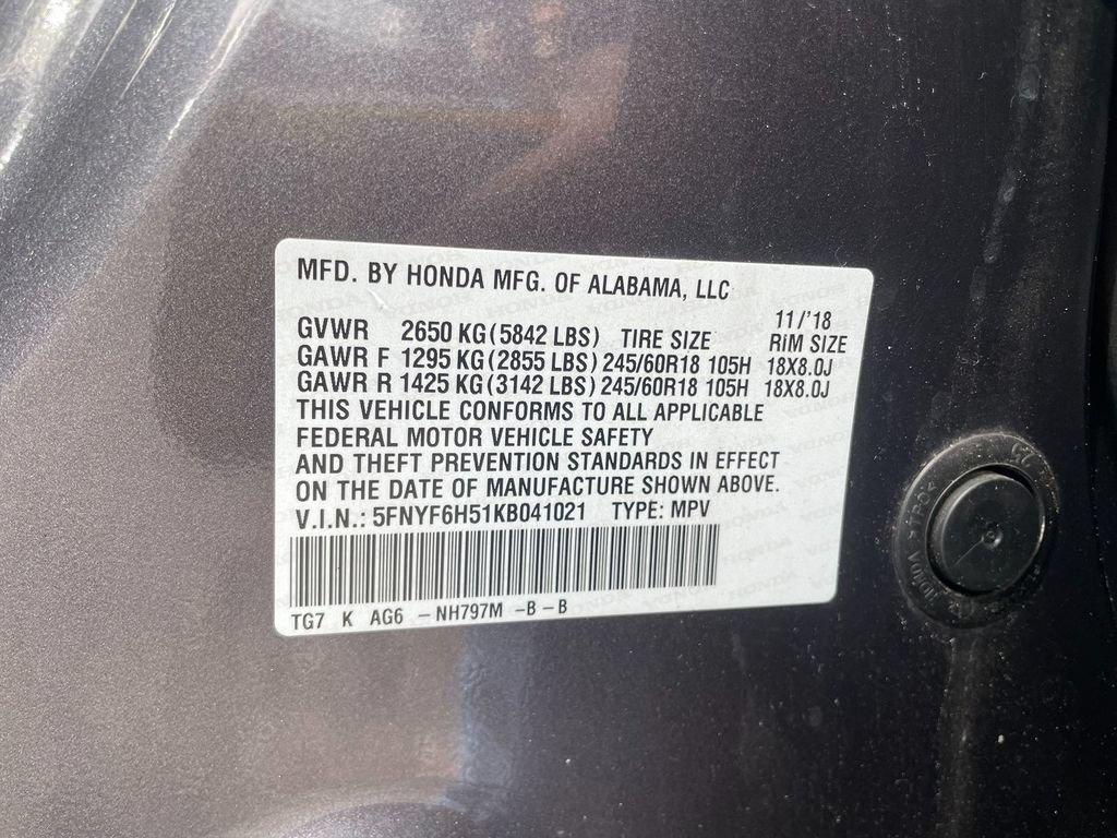 Used 2019 Honda Pilot EX-L image 33