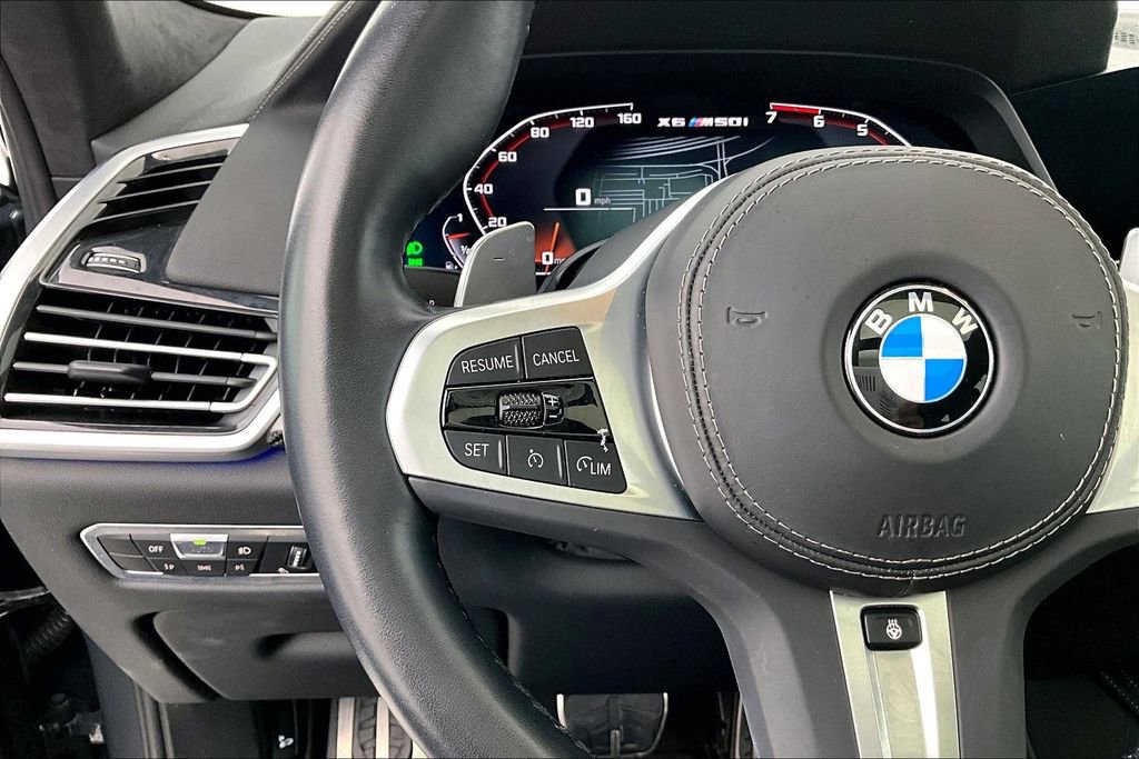 Used 2023 BMW X6 M50i w/ Executive Package image 25