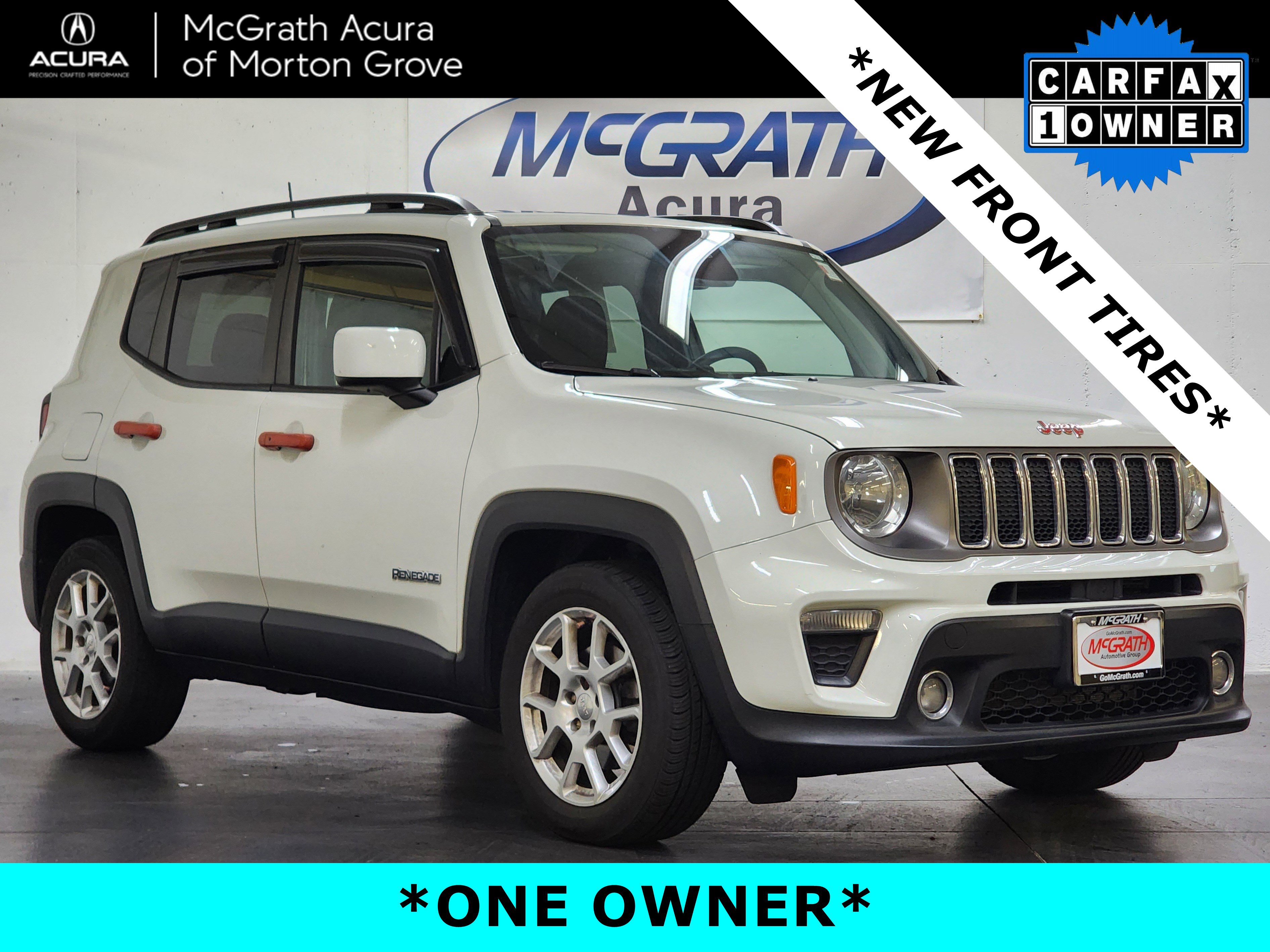 Used 2020 Jeep Renegade Latitude w/ UConnect 8.4 Nav Group FWD image 1