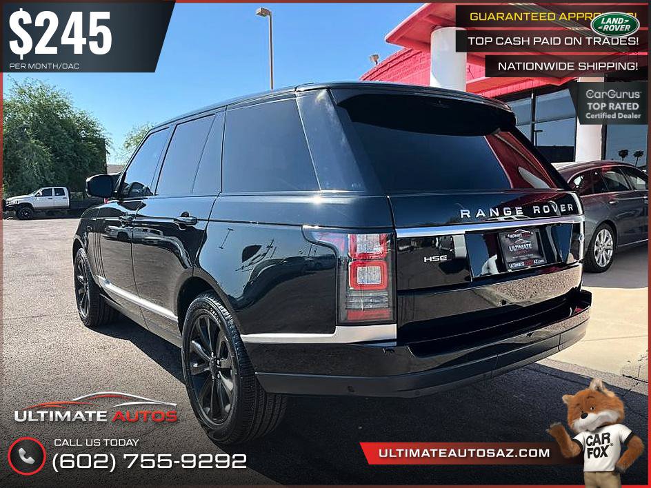 Used 2016 Land Rover Range Rover HSE AWD/4WD image 3